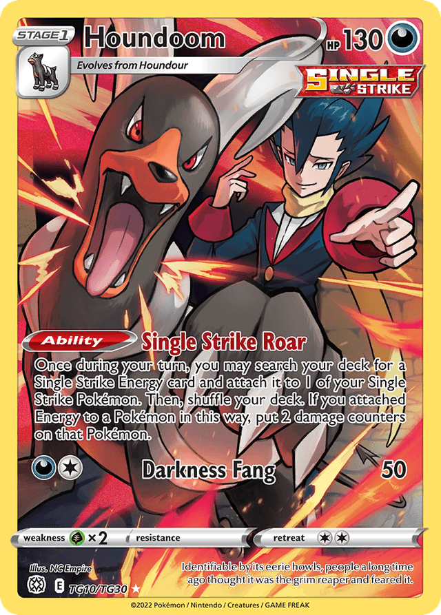 Houndoom — Brilliant Stars Trainer Gallery #TG10