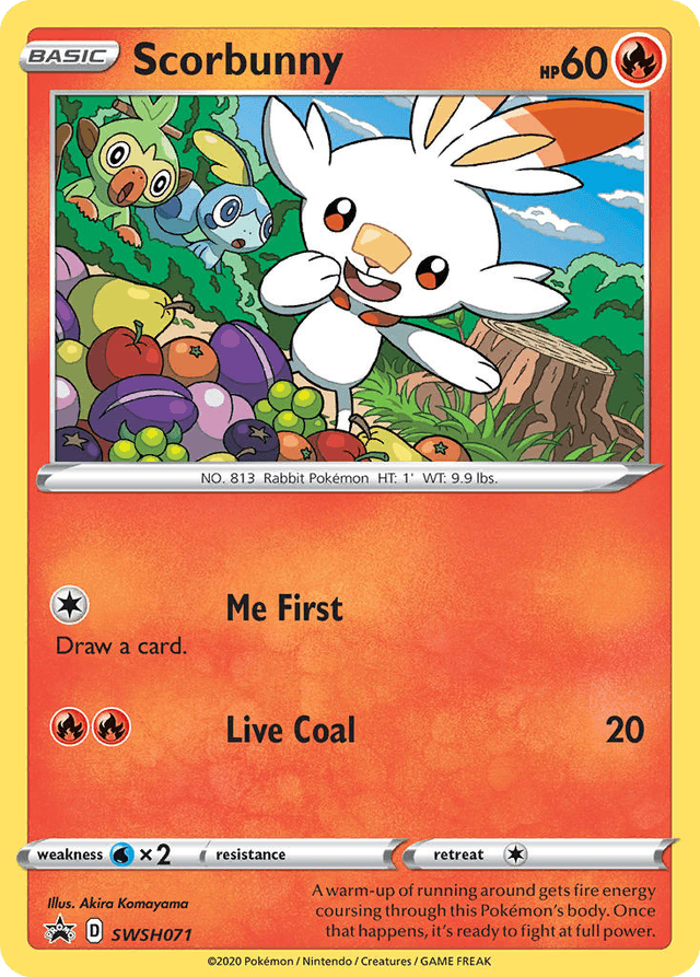 Scorbunny — SWSH Black Star Promos #SWSH071
