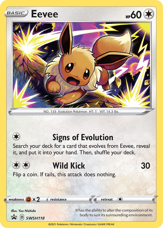 Eevee — SWSH Black Star Promos #SWSH118
