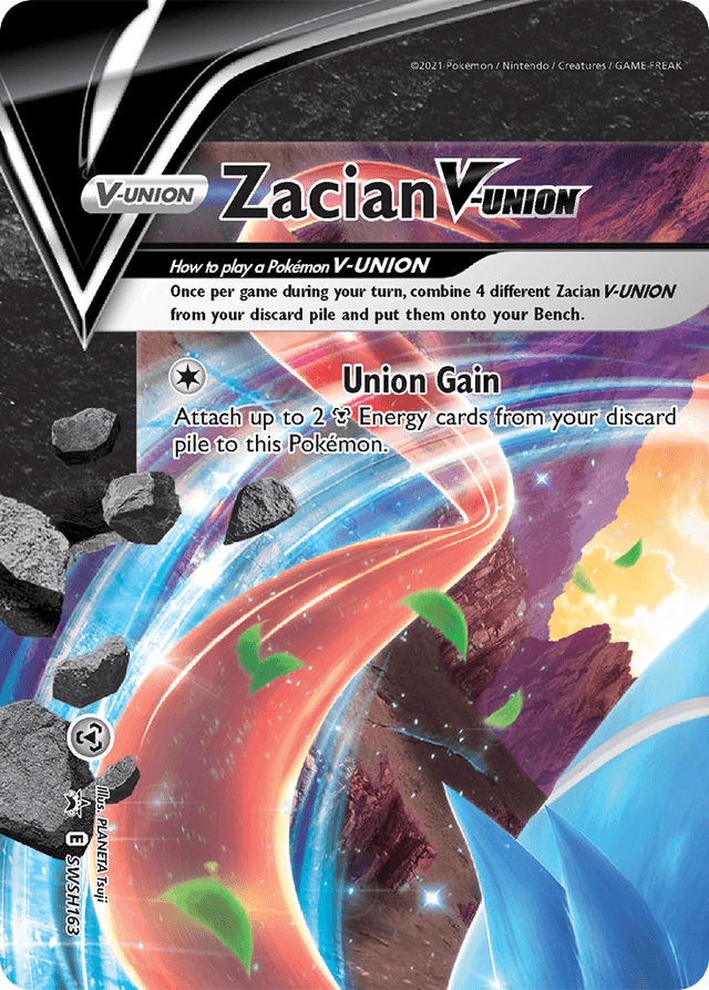 Zacian V-UNION — SWSH Black Star Promos #SWSH163