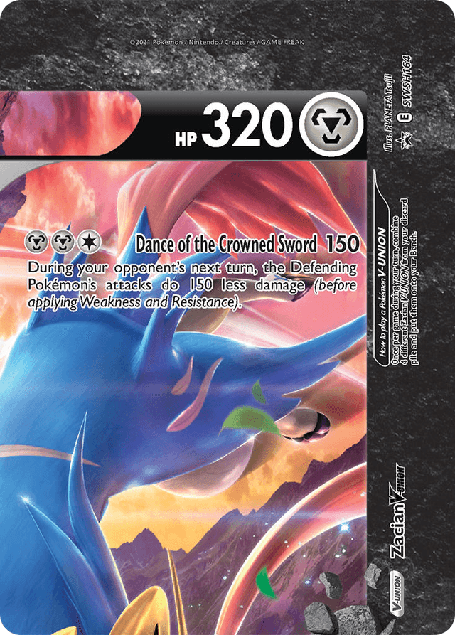 Zacian V-UNION — SWSH Black Star Promos #SWSH164