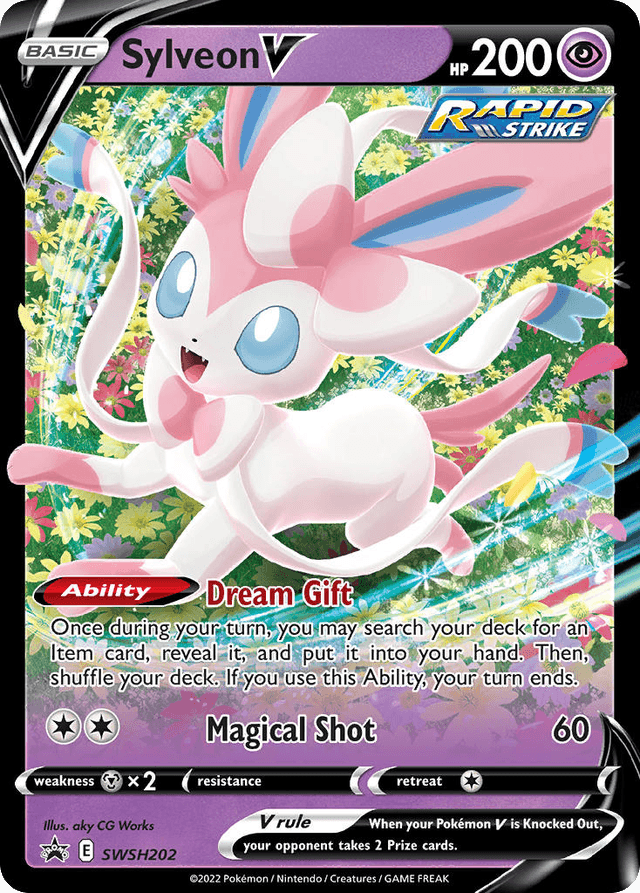 Sylveon V — SWSH Black Star Promos #SWSH202