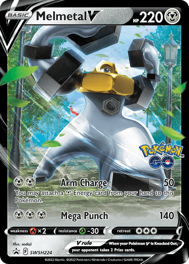 Melmetal V — SWSH Black Star Promos #SWSH224