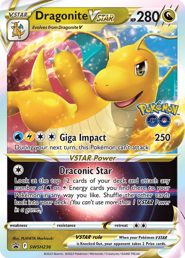 Dragonite VSTAR — SWSH Black Star Promos #SWSH236