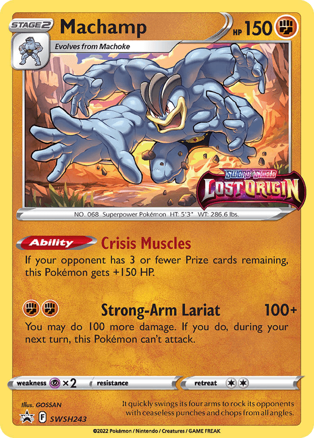 Machamp — SWSH Black Star Promos #SWSH243