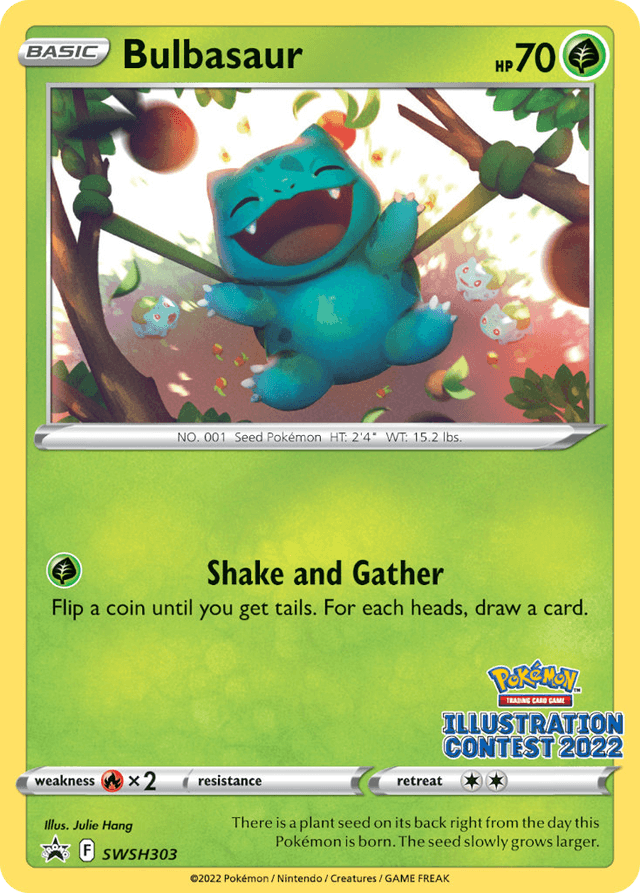 Bulbasaur — SWSH Black Star Promos #SWSH303