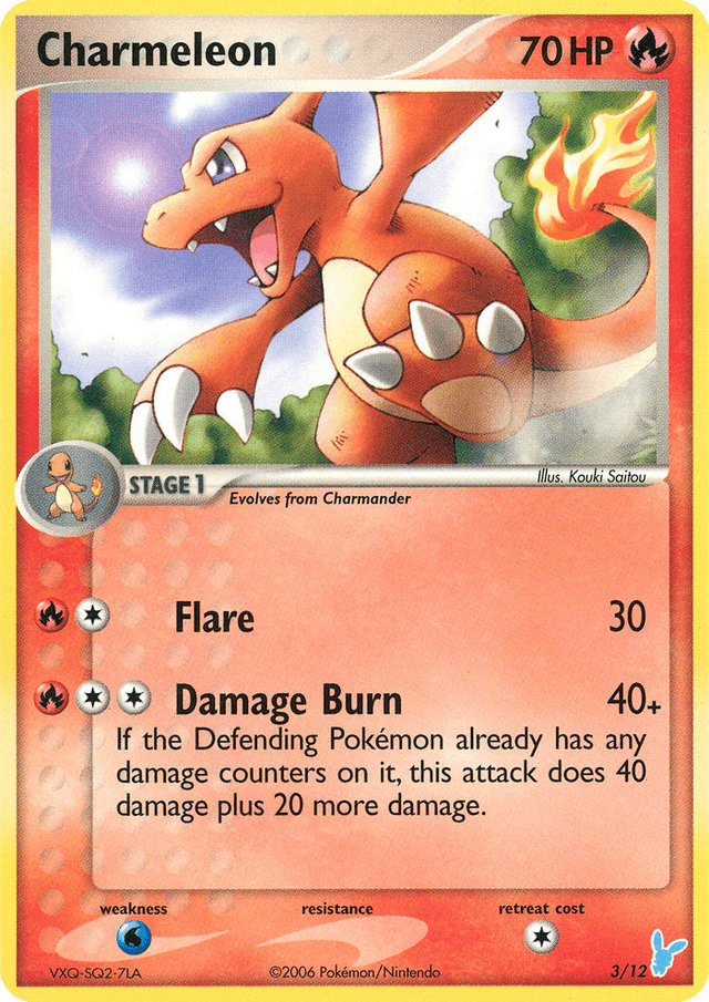 Charmeleon — EX Trainer Kit 2 Minun #3