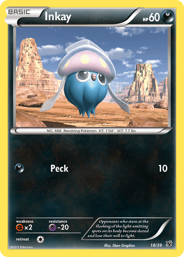 Inkay — Kalos Starter Set #18