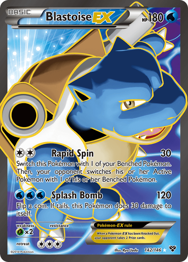 Blastoise-EX — XY #142