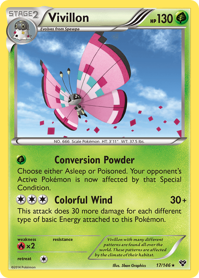 Vivillon — XY #17