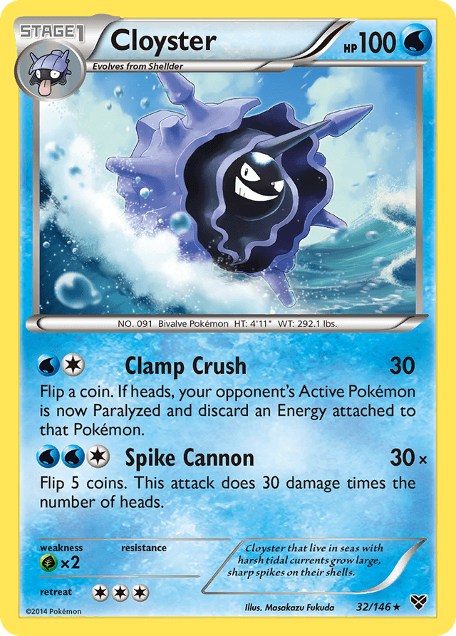 Cloyster — XY #32