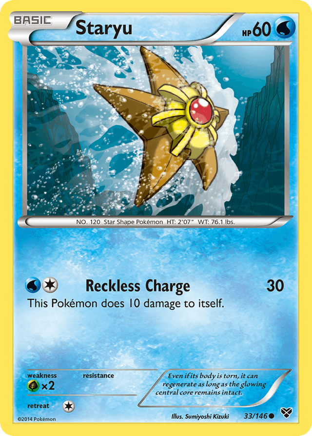 Staryu — XY #33