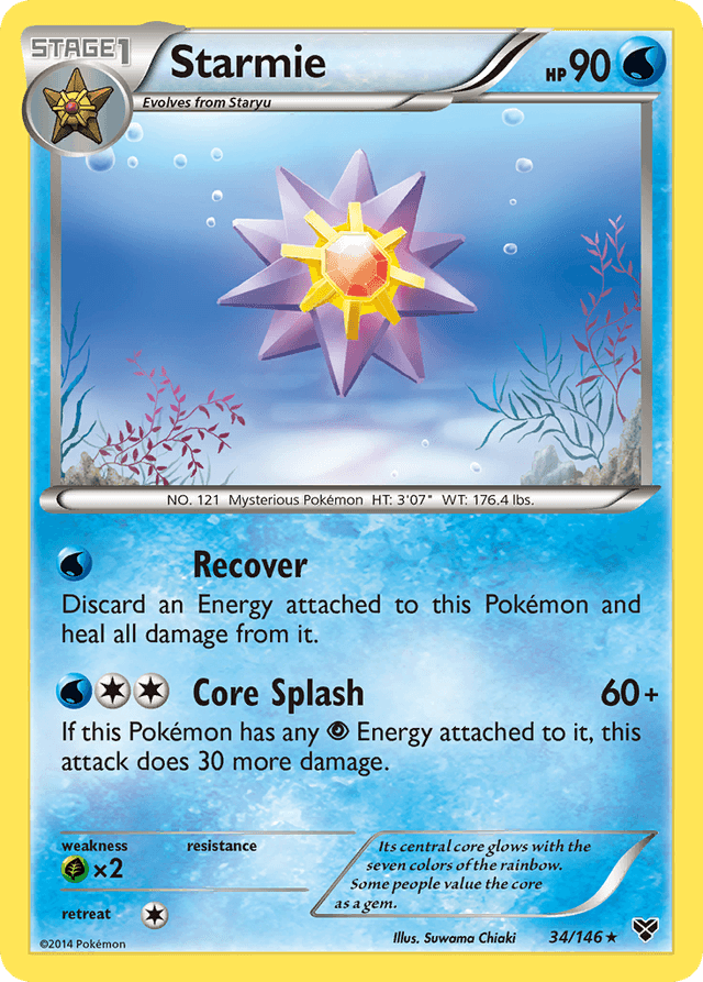 Starmie — XY #34