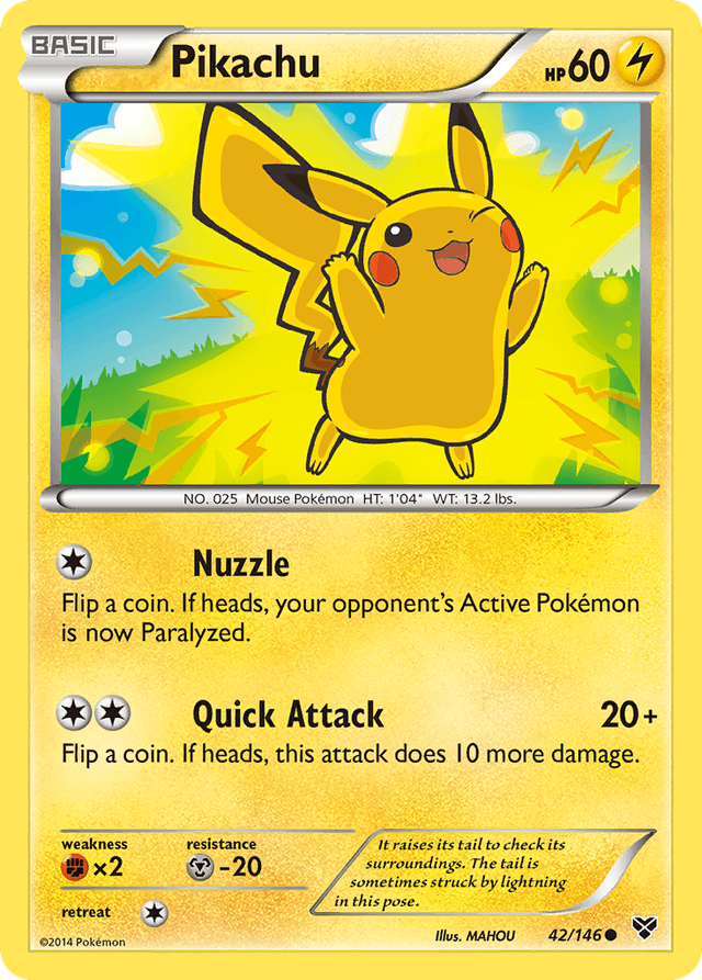 Pikachu — XY #42