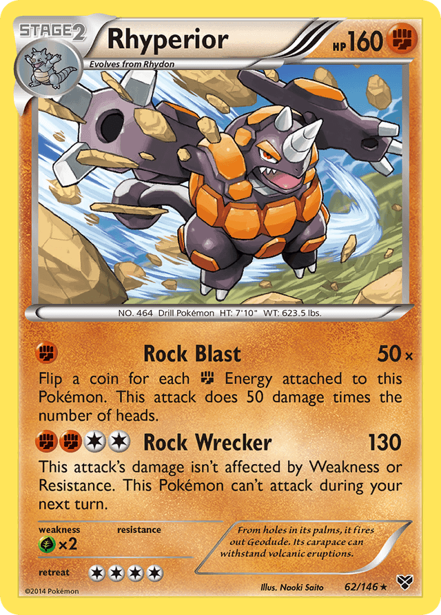 Rhyperior — XY #62