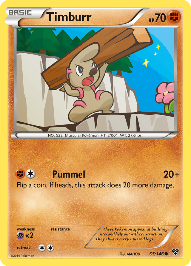 Timburr — XY #65