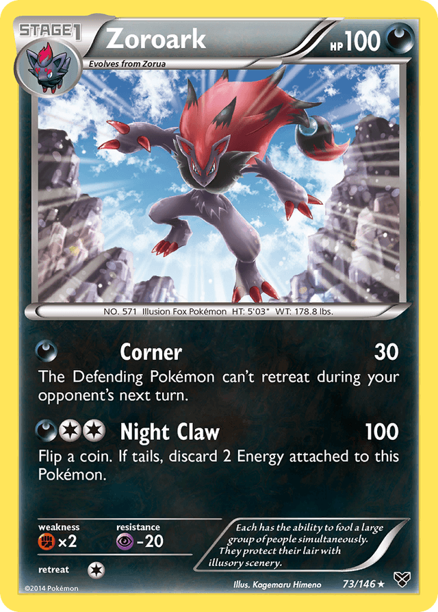Zoroark — XY #73