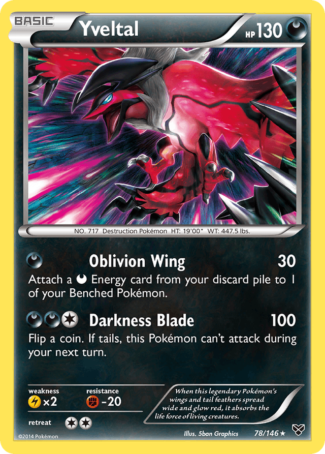Yveltal — XY #78