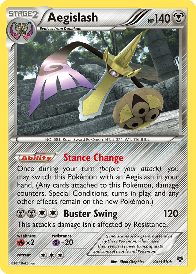 Aegislash — XY #85