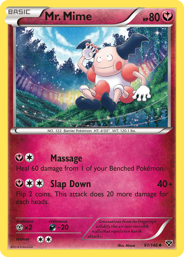 Mr. Mime — XY #91