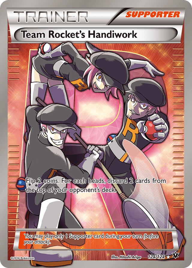 Team Rocket's Handiwork — Fates Collide #124