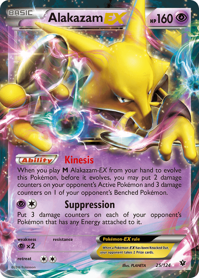 Alakazam-EX — Fates Collide #25