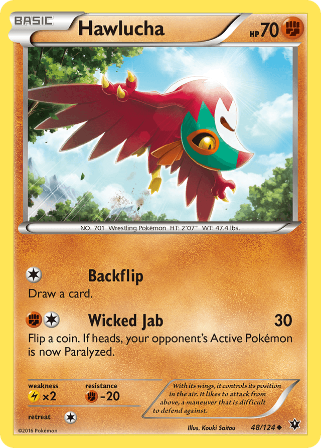 Hawlucha — Fates Collide #48