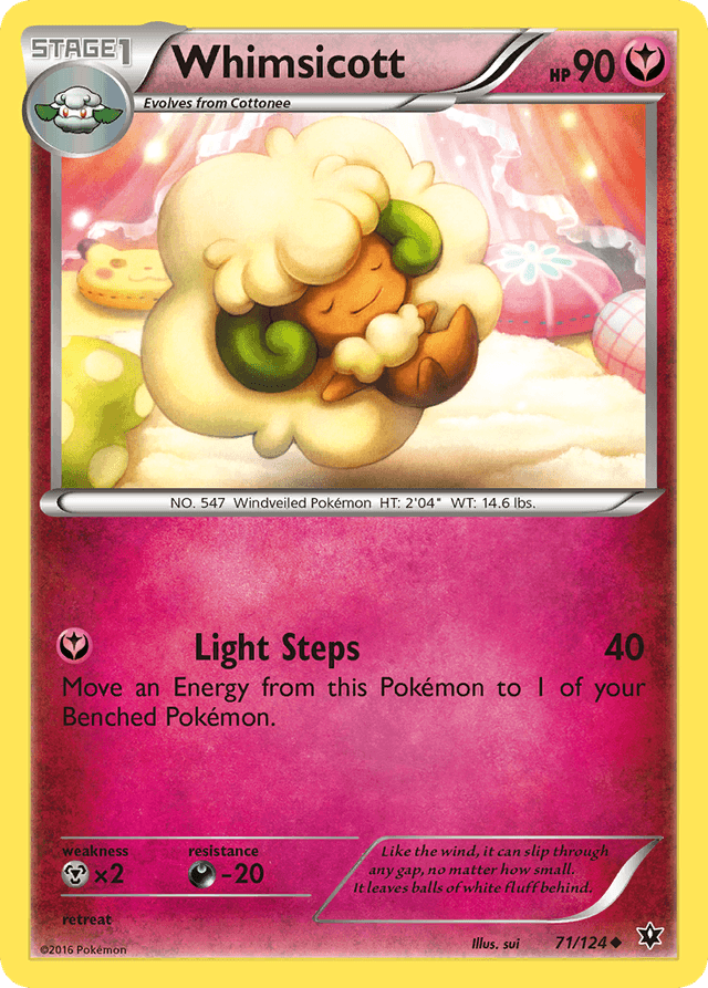 Whimsicott — Fates Collide #71