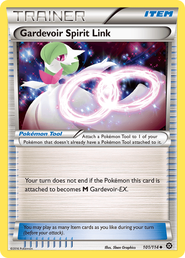 Gardevoir Spirit Link — Steam Siege #101