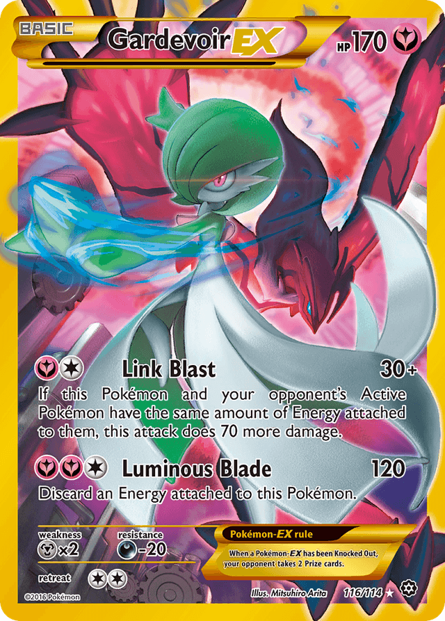 Gardevoir-EX — Steam Siege #116