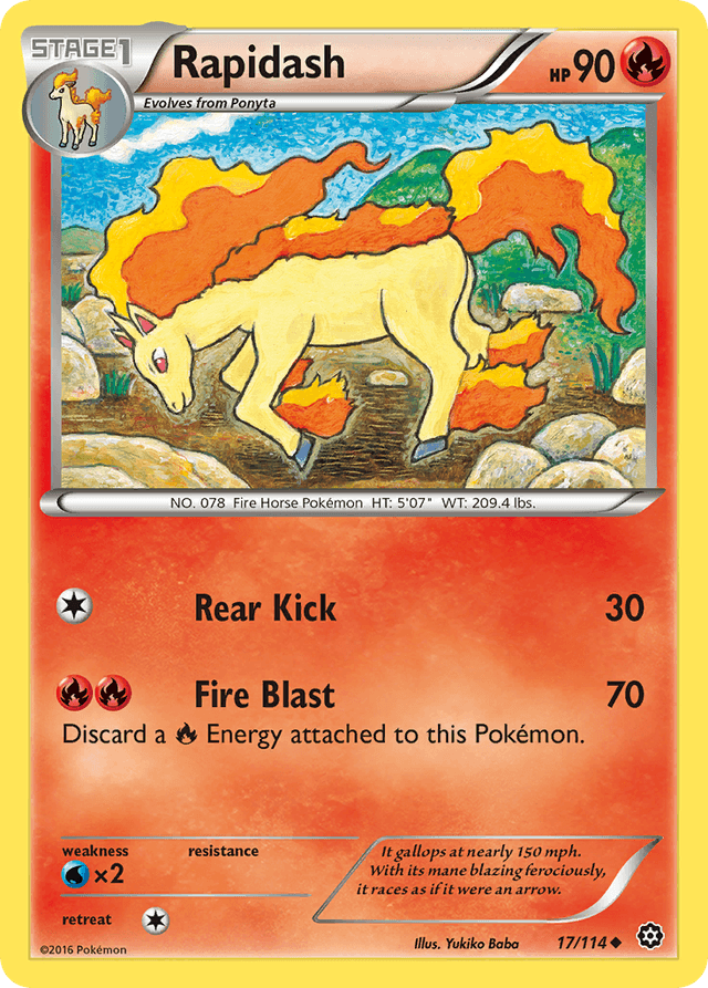 Rapidash — Steam Siege #17