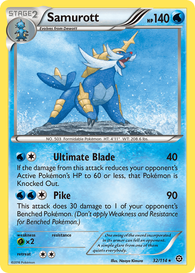 Samurott — Steam Siege #32