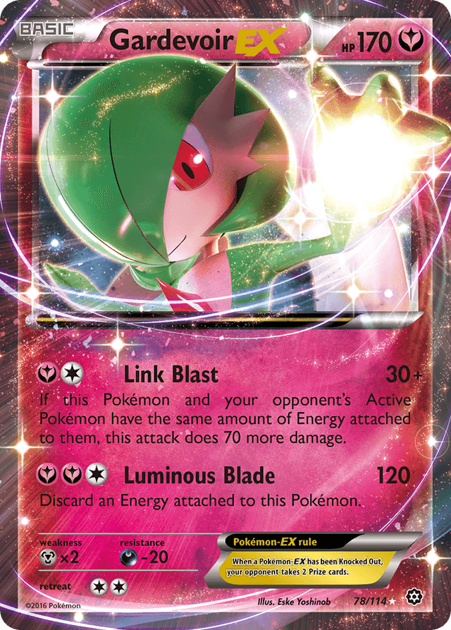 Gardevoir-EX — Steam Siege #78