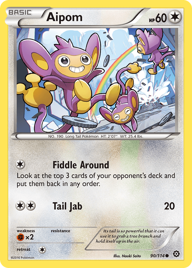 Aipom — Steam Siege #90