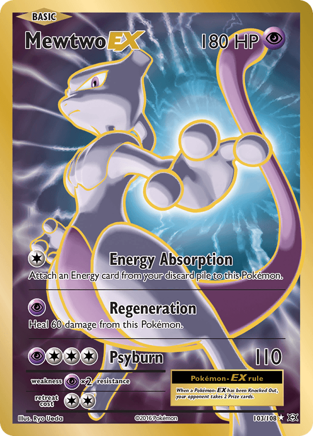 Mewtwo-EX — Evolutions #103
