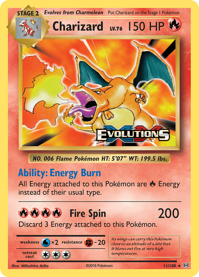 Charizard — Evolutions #11