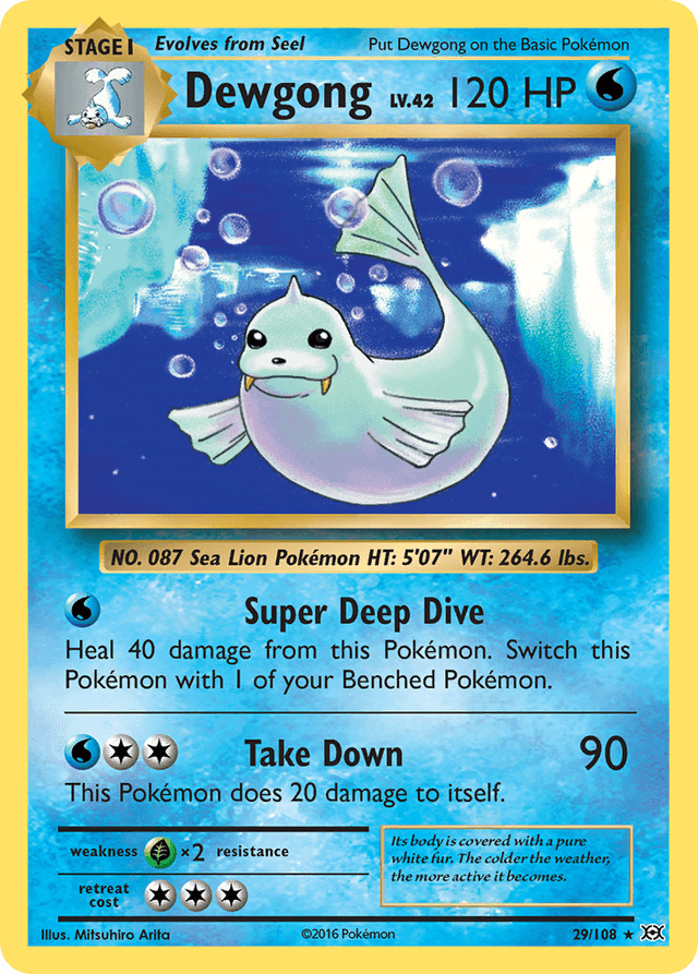 Dewgong — Evolutions #29