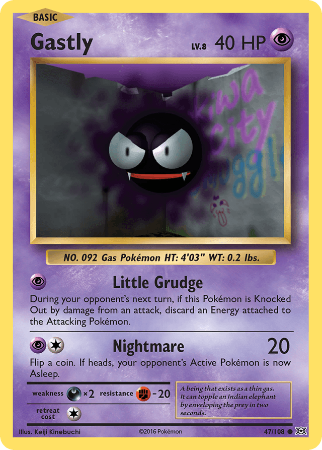 Gastly — Evolutions #47