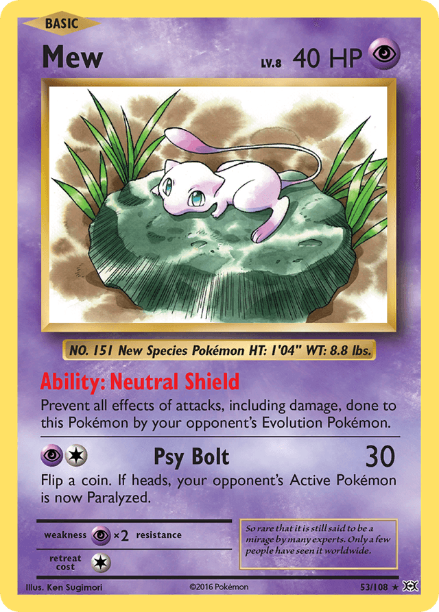 Mew — Evolutions #53