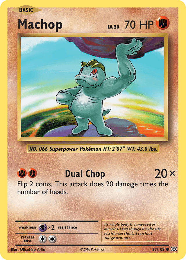 Machop — Evolutions #57