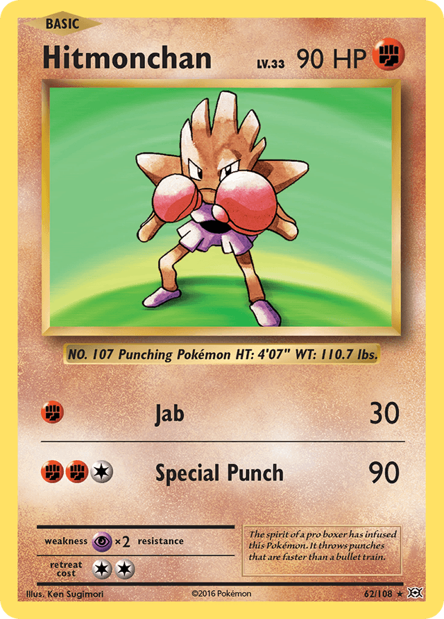Hitmonchan — Evolutions #62