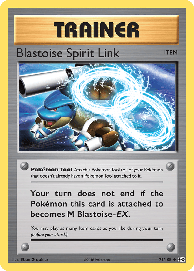 Blastoise Spirit Link — Evolutions #73