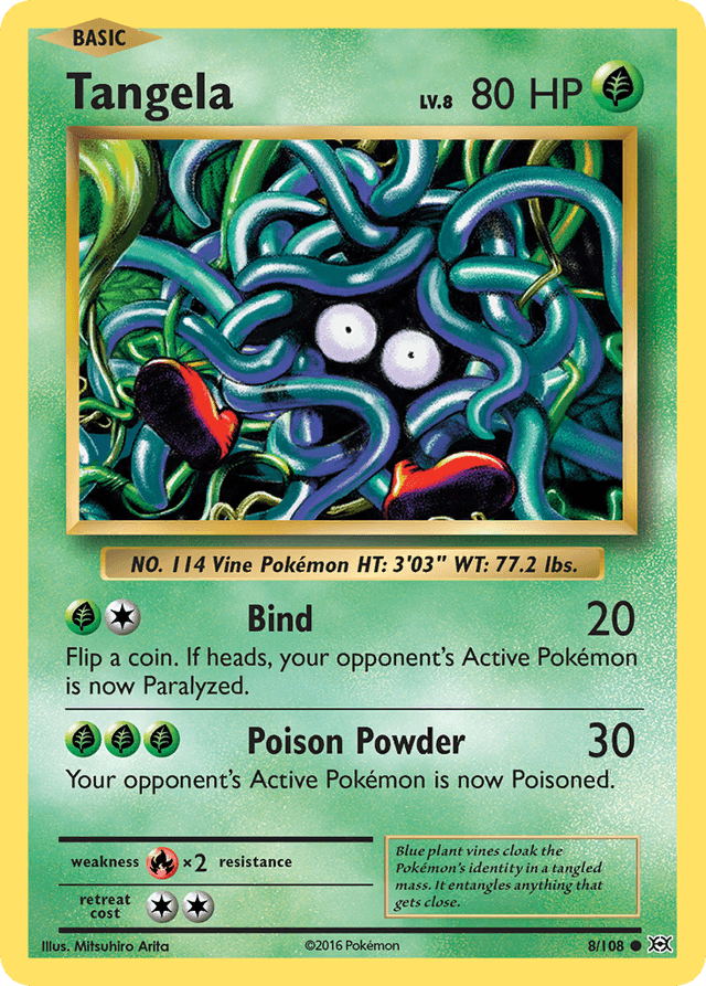 Tangela — Evolutions #8