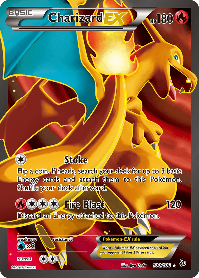 Charizard-EX — Flashfire #100