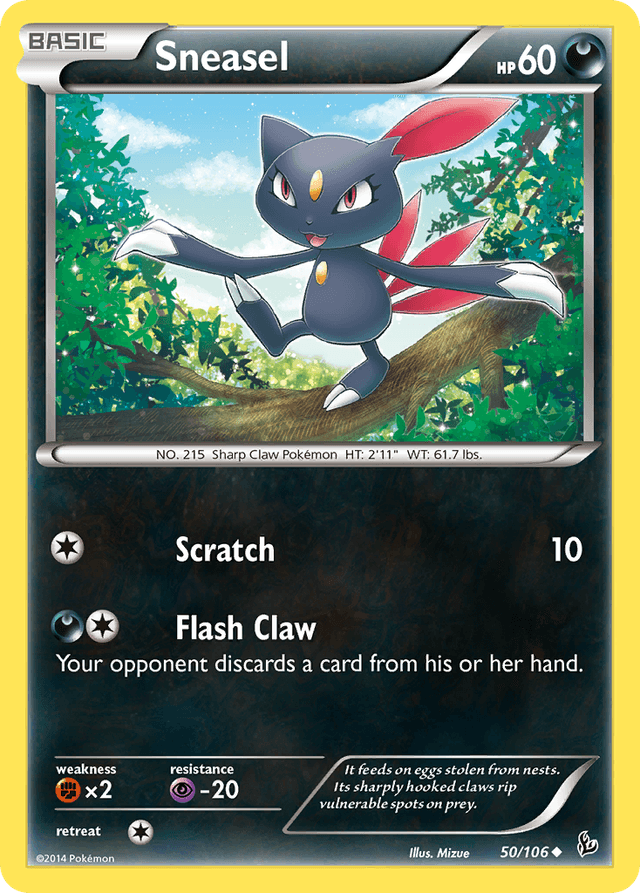 Sneasel — Flashfire #50