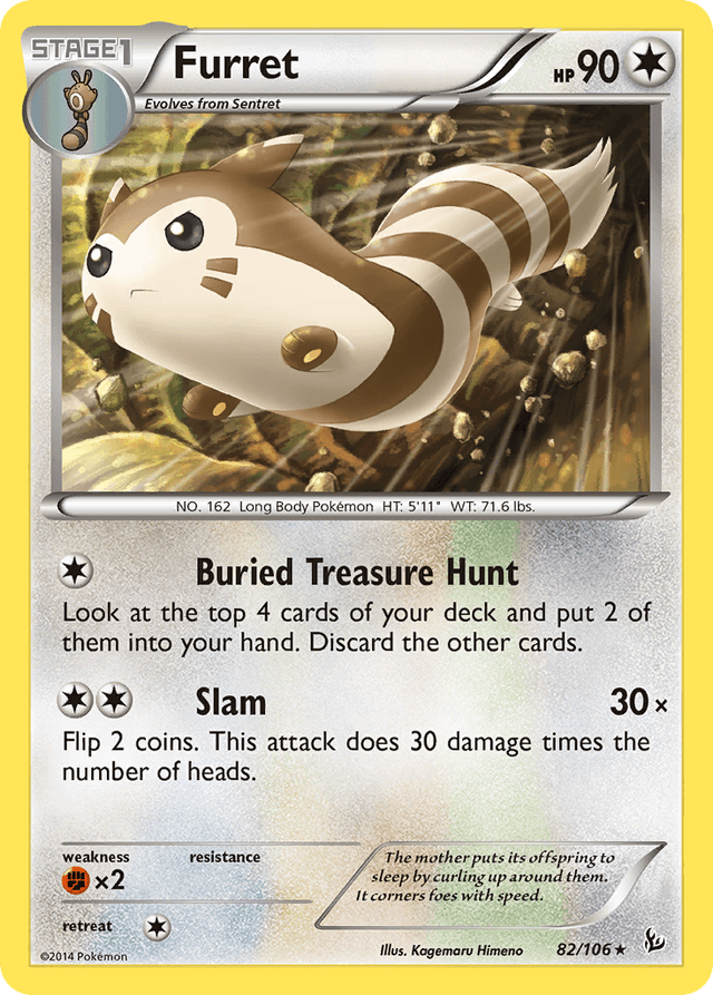 Furret — Flashfire #82