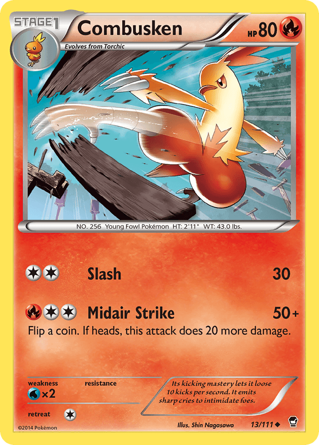 Combusken — Furious Fists #13