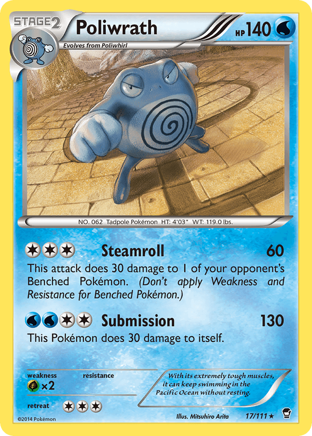 Poliwrath — Furious Fists #17
