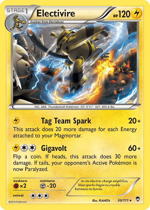 Electivire — Furious Fists #30