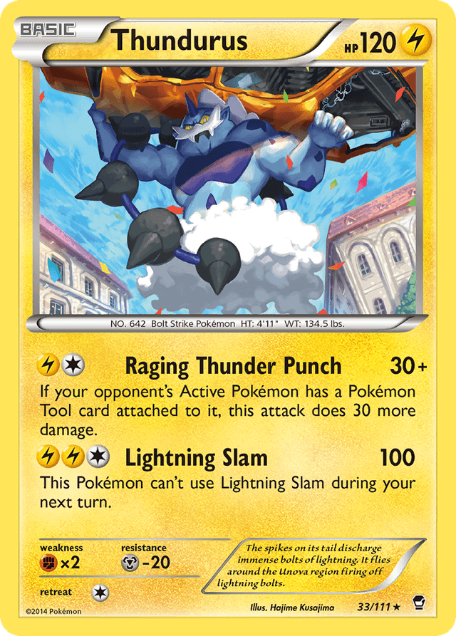 Thundurus — Furious Fists #33